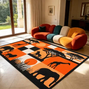 Savane Royale | Tapis safari africain élégant