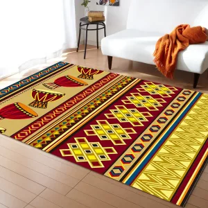 Tambours Ancestraux | Tapis africain ethnique